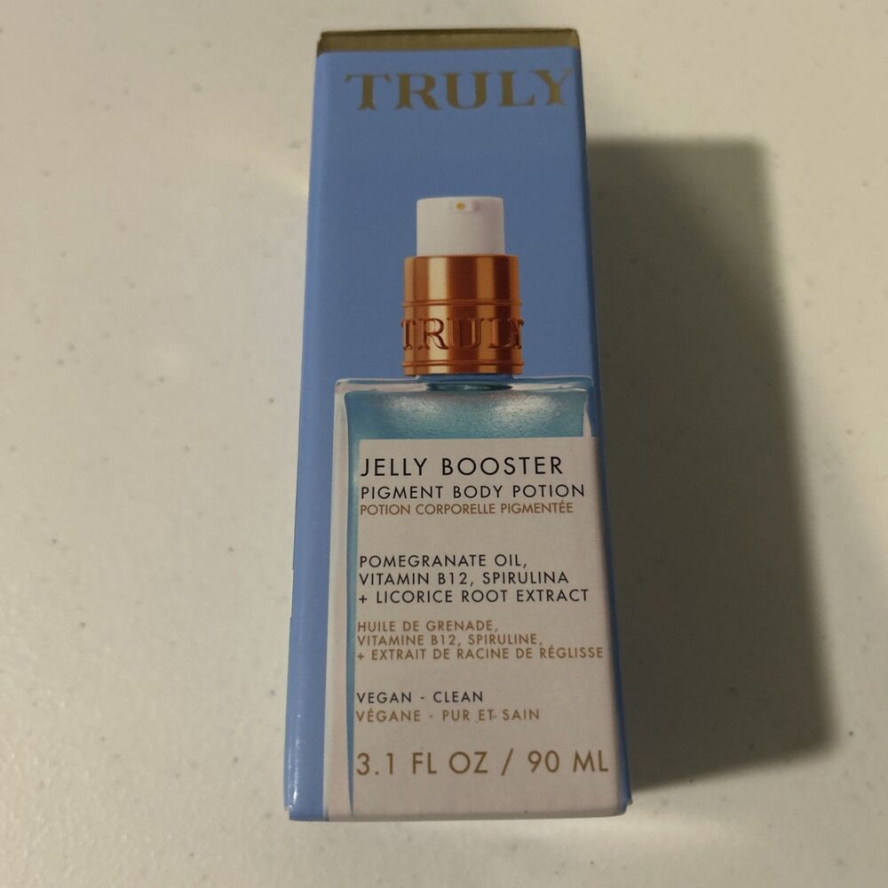 Truly Beauty Jelly Booster Pigment Body Potion Serum (Blue) - 3.1 fl oz / 90 mL